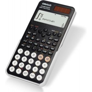 Calculatrice Scientifique 252 Fonctions 2 Lignes avec Couverture coulissante pour &eacute;l&egrave;ves du secondaire (OS 82ES 2e &eacute;dition) - Neuf