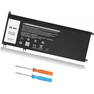 acdsgd-56WH 33YDH Batterie de Rechange pour Ordinateur Portable Dell Inspiron 17 7000 7786 7779 7773 7778 G3 3579 3779 G5 5587 G7 7588 15 7577 Latitude 13 3380 14 349 0 15 3590 3580 99NF2 P72F P30E - Neuf