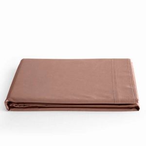 Drap Plat "Pr&eacute;mium" Pour Lit 1 Place & 2 Places - Pr&eacute;mium Vieux Rose - 240 X 300 Cm Pour Lit 2 Places - Neuf