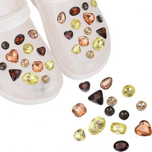 28pcs Cristal De Diamant Chaussures Charmes (03) Pour Les Chaussures De Décoration - Neuf