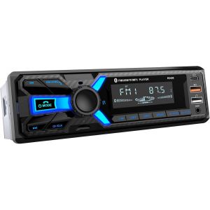 RDS Autoradio Bluetooth 5.0, Poste Radio Voiture Bluetooth Port de Chargement de Type C, FM/AM Autoradio 1Din 4x65W Supporte Main Libre /2 USB/AUX/SD/TF/MP3 Player - Neuf