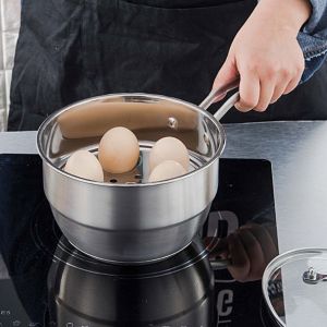 Hjlian Tasse A Lait Chaud En Acier Inoxydable, Cafetiere, Petit Pot A Lait, Nourriture Pour Bebe, Bouillie, Petit Pot - Neuf