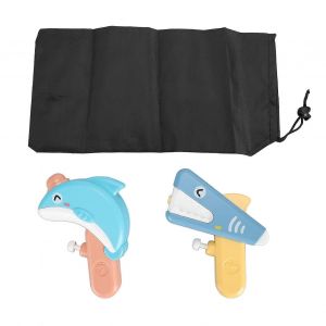 Jouets De Pulv&eacute;risation D'eau Pour Enfants, Lot De Deux, Design Requin-Dauphin, Double Buse, Amusant En Plein Air, Mat&eacute;riau Plastique S&ucirc;r Pour Les Combats D'eau Et L'heure Du Bain - Neuf