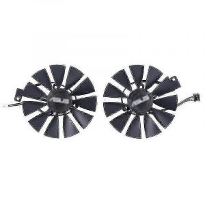 Ventilateurs OC avances doubles 87 mm T129215SH FDC10U12S9-C 4 broches pour carte graphique Asus GeForce RTX 2060/2070/2080 - Neuf