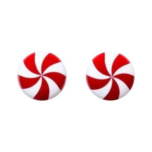 Couvre-poign&eacute;es de porte et d'armoires &agrave; la menthe poivr&eacute;e de No&euml;l - Lot de 2 - Neuf