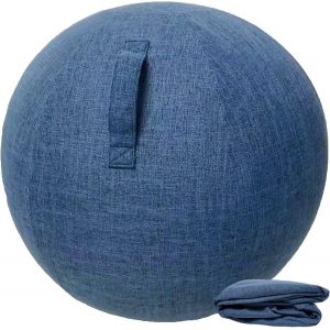 Acdsgd-Housse Ballon Gym Housse Ballon De Exercice Housse De Swiss Ball Ballon Bureau Anti-Salet&eacute; Durable Housse De Protection Antid&eacute;rapante Pour Ballon Pour Le Grossesse - Neuf