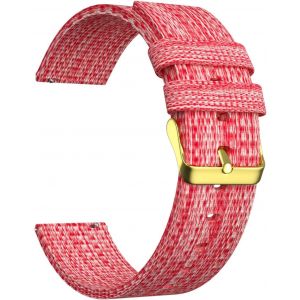 Eryi-Nylon Bracelet Montre Bracelet Montre - 16mm, 18mm, 20mm, 22mm, 24mm Montre Bracelet Avec Acier Inoxydable Boucle - Neuf