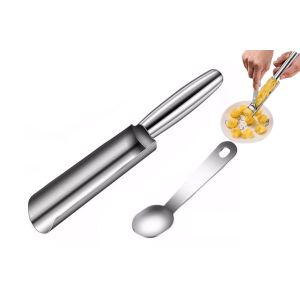 Machine &Agrave; Boulettes De Viande En Acier Inoxydable 304 Avec Cuill&egrave;re, Outil Portatif Pour Fa&ccedil;onner Les Boulettes De Viande Et Plus Encore - Neuf