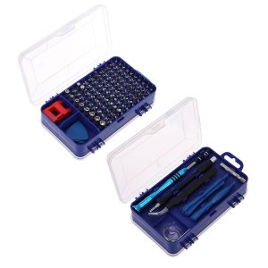 Kit d'outils de r&eacute;paration de t&eacute;l&eacute;phones portables 112 en 1 avec tournevis de pr&eacute;cision - Neuf