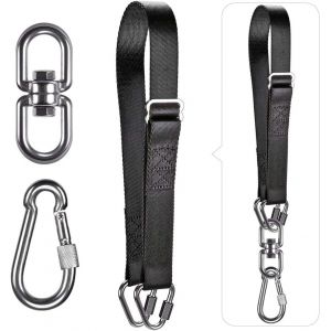 Sangle Cintre De Sac De Frappe, Sac Lourd 55-100cm Corde De Suspension R&eacute;glable Pour La Salle De Sport &Agrave; Domicile Boxe Sac De Sable Entra&icirc;nement Exercices - Neuf