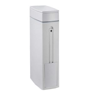 Poubelle Ultra-Mince Avec Brosse Pour Toilettes, Usage Domestique, Salle De Bain, Toilettes, En Plastique, Avec Rangement Pour Brosse De Toilette - Neuf