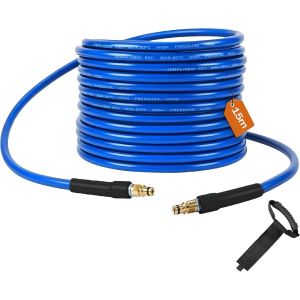 KALANKA-15M Flexible Tuyau Bleu Compatible Kärcher K2 K3 K4 K5 K6 K7 avec raccord rapide tuyau Nettoyeur haute pression raccord tuyau d'extension Nettoyeur haute pression - Neuf