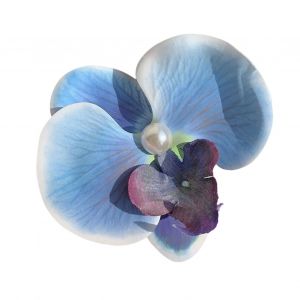 Pince À Cheveux Pour Femmes, Décor Floral 3d, Forte Adhérence, Épingle À Cheveux, Séance Photo, Épingle À Cheveux, Accessoires Pour Cheveux-Bleu - Neuf
