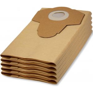 5 Sacs À Poussière Originaux Lidl Pour Aspirateur Eau Et Poussière Pnts 1250, 1250/9, Pnts 1300 A1, B2, C3, D3, E4, F5, Pwd 12 A1, Pas 500 D3[SSE7115464] - Neuf