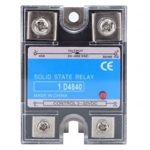 Relais statique 3-32 V CC, charge 24-480 V CA, equipement electrique SSR (BERM-1D 4840) - Neuf
