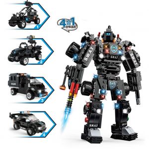 Puzzle En Plastique Pour Enfants, Jouet Militaire Special Policier, Merveilleux Cadeau Pour Enfants (#3) - Neuf