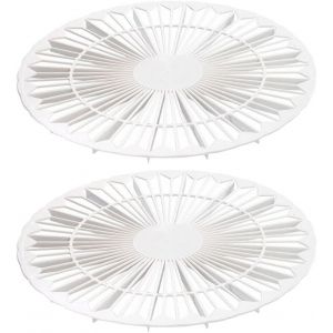 Chenquansarl-Lotde2sparateursdegteaurondsenplastiqueblanc314322e3doublefonctiondiamtre32cm - Neuf