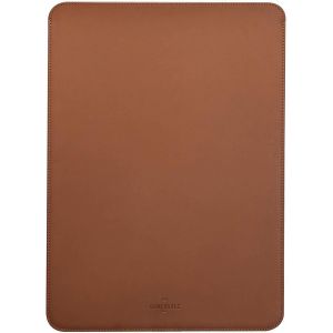 WQS-Housse pour Ordinateur Portable 15 Pouces Précisément Compatible avec MacBook Air 15" M4 2025 A3241 & M3 2024 A3114 & M2 2023 A2941, Étui en Simili-Cuir, Marron - Neuf