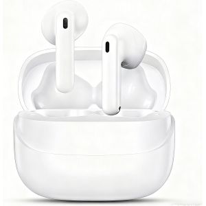 MEVRONISSHOP-couteurs Bluetooth sans Fil, Bluetooth 5.4 Intra-Auriculaires Casque avec 4 ENC R&eacute;duction Antibruit Mic, 50H Hi-FI Son St&eacute;r&eacute;o Contr&ocirc;le Tactile, IP7 &Eacute;tanche Sport Oreillette pour iPhone A - Neuf