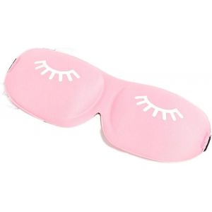 Bandeaux, Masque De Sommeil Beauté Cils Masque De Sommeil Pour Les Yeux Eyeshade Aide Au Sommeil Voyage En Plein Air Maison Repos Des Yeux Relax Eyecover Soins De Santé (Couleur : Rose) - Neuf