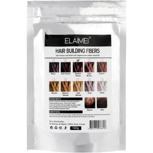 ERYI-Fibre Germinale, Fibre Capillaire Kératinique, Poudre De Cheveux De Fibre Spéciale Pour Les Hommes Et Les Femmes (Brun Moyen 100G) - Neuf