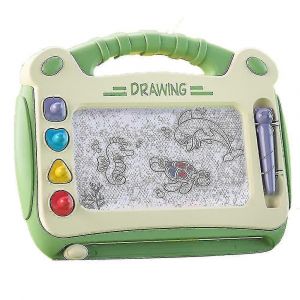 Planche de griffonnage magn&eacute;tique compatible,tampon &agrave; dessin effa&ccedil;able magn&eacute;tique cadeau pour enfants tout-petit (rose/bleu/vert) Planche de graffiti Planche d'&eacute;criture - Neuf