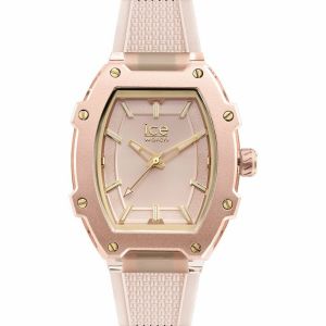 Montre Femme Ice 023322 Rose Bracelet Silicone Quartz 36 Mm - Neuf