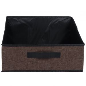 Hjlian Bacs De Rangement Pliables Modernes En Imitation Lin, Organiseurs Pour Jouets, Vetements, Livres - Neuf