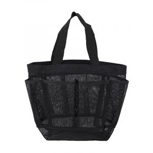 Maille Douche, Douche Portable Panier Avec 8 Poches, Séchage Rapide Pendaison Sac De Douche, Des Articles De Toilette Essentials Sac De Rangement Pour Le Collège Dortoirs, Salle De Gym, Voyages - Neuf