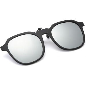 Lunettes De Soleil Polaris&eacute;es Pour Femme Homme Clip Solaire Pour Lunettes De Vue Lunettes De Soleil Polaris&eacute;es &Agrave; Clipser Anti Reflet, 52mm - Neuf