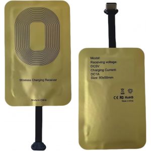 KAL-R&eacute;cepteur De Charge Sans Fil Usb De Type C Compatible Avec Samsung A40 A41 A42 A15 A14 A13 A12 A11 A10E A01 A32 A31 A30 A25 A24 A22 A21S A21 A20E A20 A72 A72 A77 1 A52. A51 A50 Tous Les - Neuf