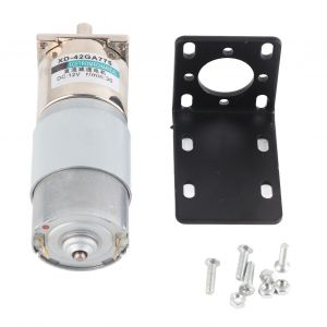 XYONG Moteur a engrenages CC Mini basse vitesse CW CCW support a aimant permanent controle sportif 12 V XD42GA755 (30 tr/min) - Neuf