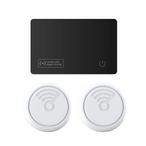 Localisateur De Portefeuille En Pvc,Chargement Sans Fil,Aircard 2,Rond,Ios Find My Tag,Valise,Sac À Dos,3 - 1 Aircard 2 Ios Tag - Neuf