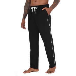 Ulteronixshop-Pantalon De Jogging En Coton Pour Homme, Long, Respirant, Pantalon De Sport Avec 3 Poches Et Taille &Eacute;lastique Pour Les Loisirs - Neuf