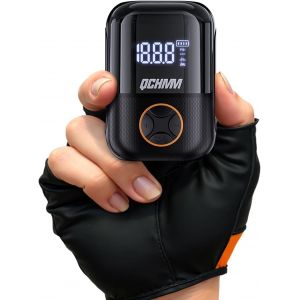 Subzonal-Mini Pompe V&eacute;lo &Eacute;lectrique Avec Manometre, Pompe &Agrave; V&eacute;lo Portable De 120psi Avec Valve Presta Et Schrader, De Route, Vtt, V&eacute;los De Ville Et V&eacute;los &Eacute;lectriques - Neuf