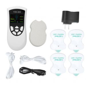Mini Masseur Electrique Rechargeable Par Usb, Appareil De Massage Numerique Pour Le Corps, Prise Americaine 100-240 V, Blanc - Neuf
