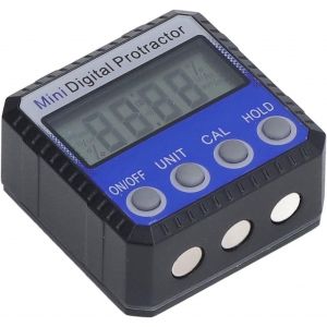 Magnétique forte Adsorption de Conception, de Multi-Angle de Mesure de l'Inclinaison, Avec Affichage, 4 Modes d'unités de 2 Modes de Mesure Adapté pour la Mesure de l'Angle - Neuf