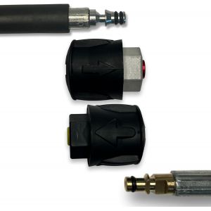 CHECARZHN--NO1-Kit Adaptateur D'Extension De Tuyau Pour Système Parkside Vers Kärcher Click Connect Avec Raccord M22 - Neuf