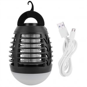 HJLIAN Lampe anti-moustiques domestique a LED, veilleuse anti-parasites pour camping - Neuf