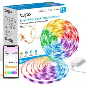 Ruban Led Connect&eacute; Wifi Rgbwic 10m (5m*2), Bande Led Chambre Multicolore, Compatible Avec Homekit, Alexa Et Google Home, Contr&ocirc;le De Segment, 16 Millions De Couleurs, L930-10[Rub9220562] - Neuf