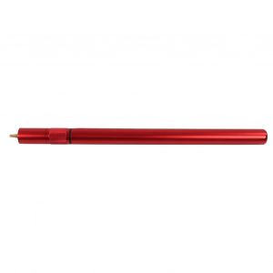 Rallonge De Queue De Billard Telescopique En Alliage D'aluminium De 17 Pouces, Rouge - Neuf