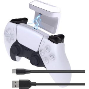 Lkljij-- Batterie Manette Ps5 1500 Mah - 51 Grammes De Poids Que Vous Remarquerez À Peine Sur Votre Manette Ps5 - Prolongez Vos Parties Avec Votre Chargeur Manette Ps5 - Utilisez Votre Manette Play5 - Neuf