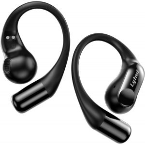 G1 Casque Bluetooth sans Fil ANC, Casque Ouvert avec 4 Micro ENC &agrave; r&eacute;duction du Bruit, Casque Bluetooth 30 Heures d'autonomie, Casque Confortable, Basses Profondes, Personnalisation Via App - Neuf