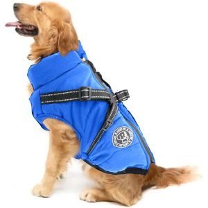Waterproof Winter Dog Coat,Dog Coat With Harnesses,Winter Coats For Dogs.[P273] - Neuf