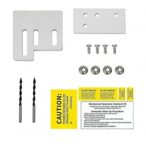 Kit de verrouillage de générateur pour carré D QO pour panneaux répertoriés de 150 et 200 ampères Alimentation en alliage d'aluminium Accessoire de générateur - Neuf