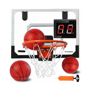 Mini Panier De Basket D'intérieur Avec Tableau De Bord Électronique Et Son D'encouragement - Du Plaisir Pour Tous Les Âges ! - Neuf