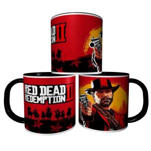 Mug Personnalis&eacute; Tasse &Agrave; Caf&eacute; - Jeu Video Red Dead Redemption 2 R&eacute;f 01 - Neuf