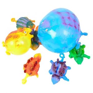Enfants dr&ocirc;le gonflable Tpr Animal Ballon Squeeze Ball pour le soulagement de l'anxi&eacute;t&eacute; et le stress, jouet dinosaure - Neuf