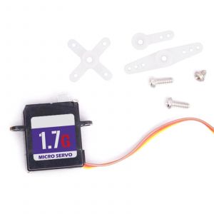1.7g Servo Mini Micro Servo pour RC Avion H&eacute;licopt&egrave;re Bateau Voiture Num&eacute;rique Sans Noyau - Neuf