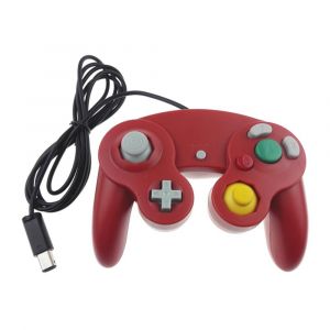 Manette Generique Rouge Gamecube / Wii - Neuf